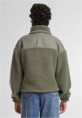 Sherpajacka för dam – palegreen