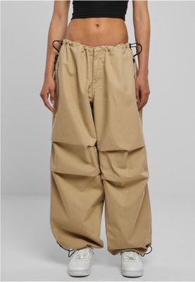 Parachute pants, also known as parachute trousers, are a type of pants that were popular in the 1980s. They are characterized by