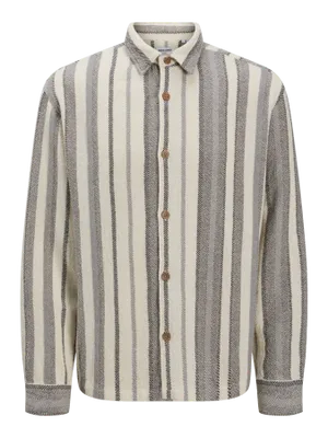 Jacquard Overshirt herr
