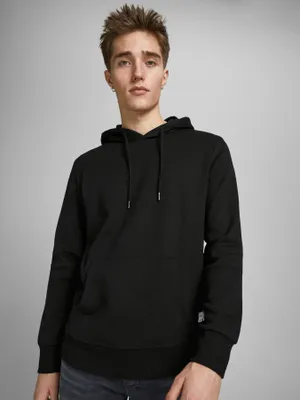 Klassisk hoodie herr