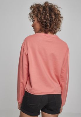 Sweatshirt with long bodice
