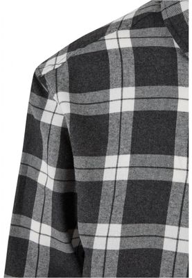 Boxy Dark Checked Shirt