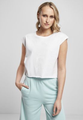 Short t-shirt with holkarm two-pack lady