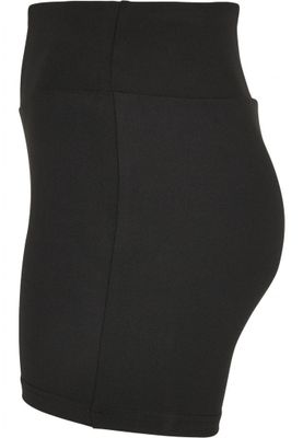 Short cycling pants with a high waist