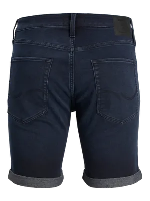 Icon moderna denimshorts med normal passform blå