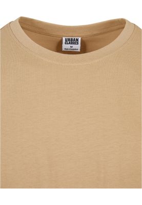 Long Shaped Turnup Tee Unionbeige