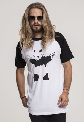 Banksy Panda Raglan Tee