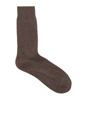 Kostymstrumpor herr ljusgrå och brun - 2-pack