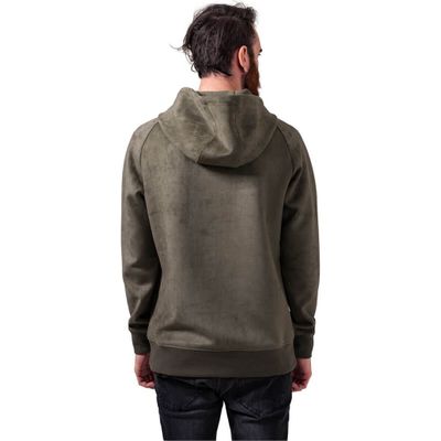 Mocka imiterad hoodie