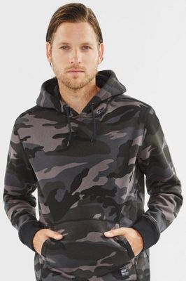 Camo hooded sweatshirt
