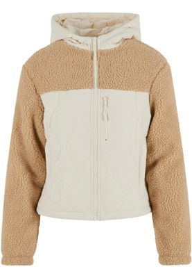 Sherpa Crinkle Nylon Mix Jacket
