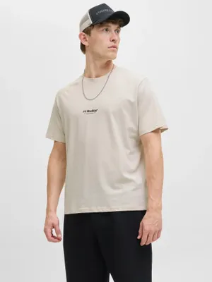 JJ Studios oversized svart T-shirt herr