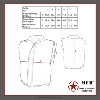 Vest with many pockets