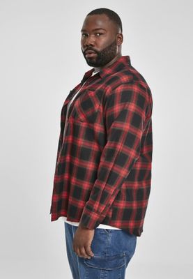 Checkered flannel shirt