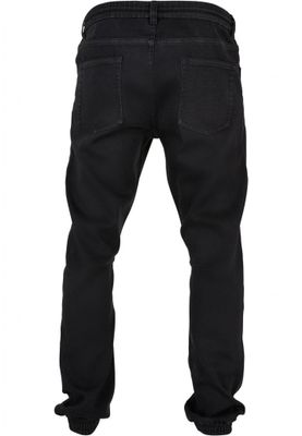 Jeans med elastik i taljen til mænd