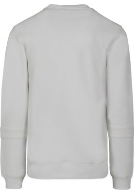 Sweatshirt with knitted fabric