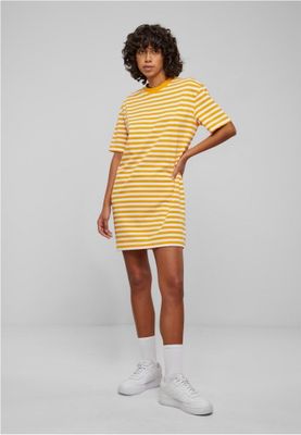 Women's striped oversize t-shirt dress