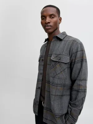 Rutig overshirt - herr