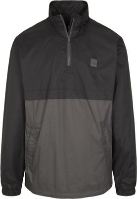 Pull over jacket with collar