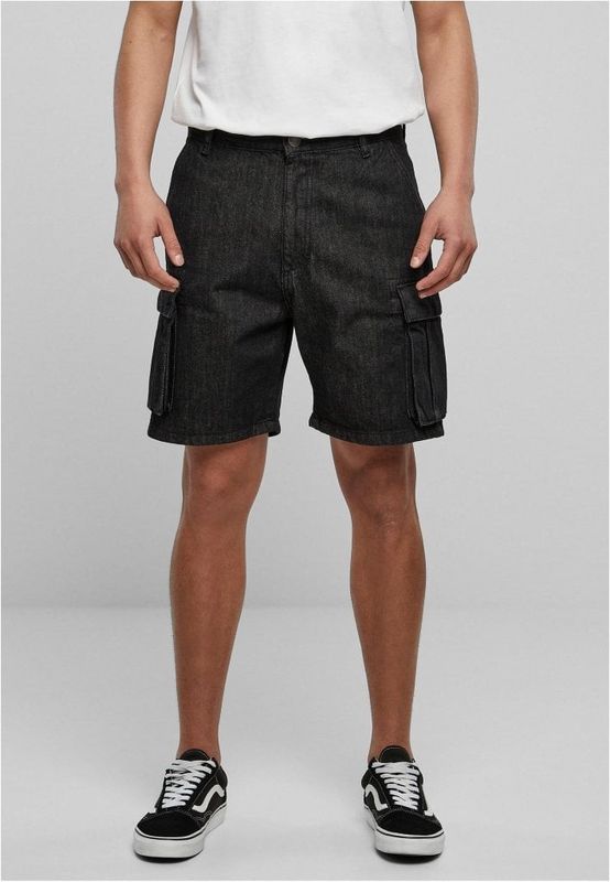 Økologiske cargo-shorts i jeans til mænd