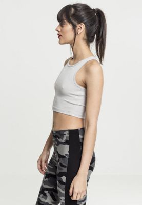 Ribbed t-shirt in viscose
