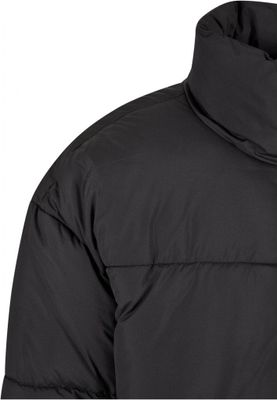 Oversize puffer jacket in short model men