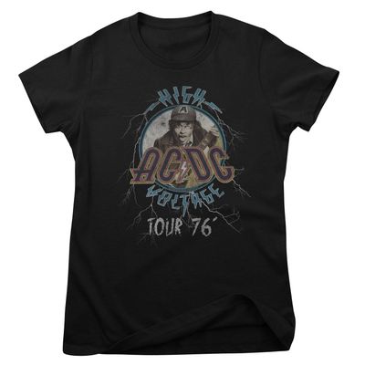 AC/DC High Voltage Tour 76 Girly Tee