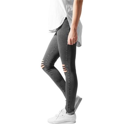 Leggings med hål på knäna