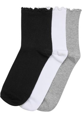 Ruffle Socks 3-Pack