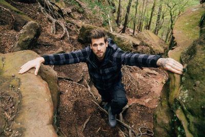 Lumberjack teddy jacket gray/black - men