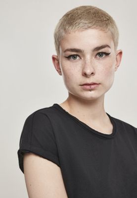 T-shirt with raw seams ladies