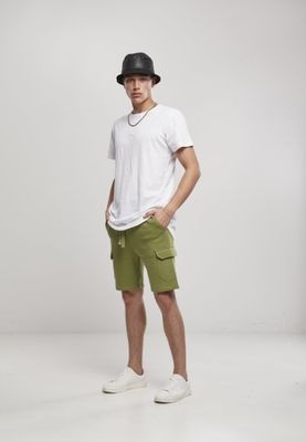 Soft shorts with leg pocket