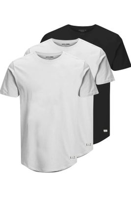 3-pack T-shirt med runt avslut