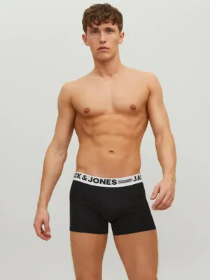 SENSE TRUNKS 3-PACK NOOS – svart