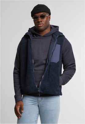 Basic Essential Hoody Huvtröja för herr – navy
