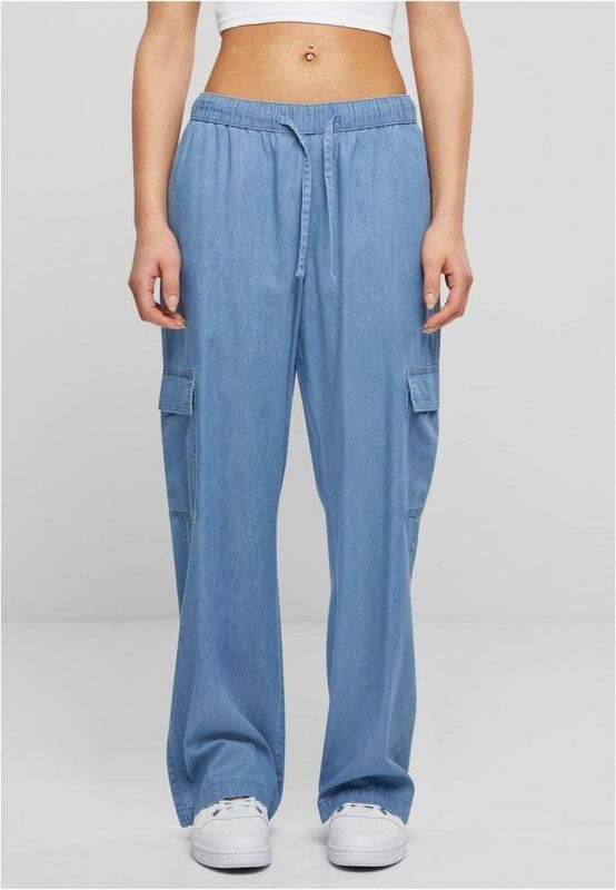 Women's cargo jeans - loose fit