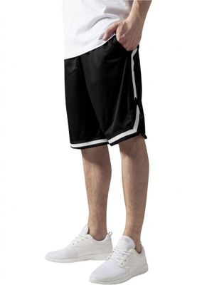 Sporty shorts with stripe mens