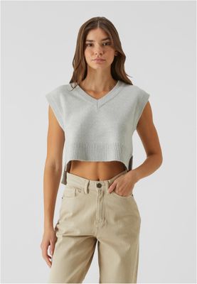 Ladies Soft Knit Pullunder med V-ringning