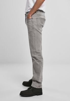 Light gray worn jeans
