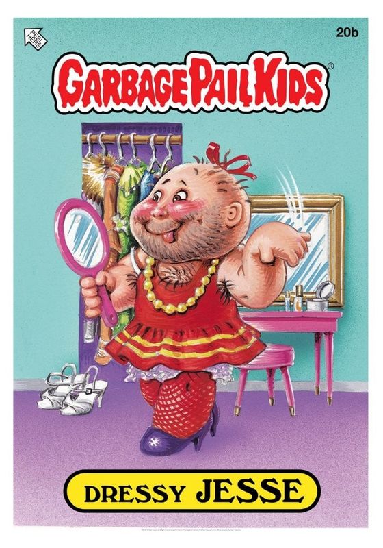 Garbage Pail Kids - Dressy Jesse Poster