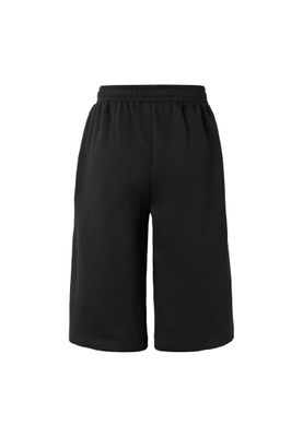 Långa mjukisshorts för dam – svart