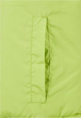 Ladies' reversible short puffer vest