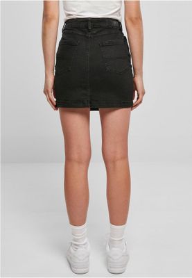 Ladies Organic Stretch Denim Mini Skirt
