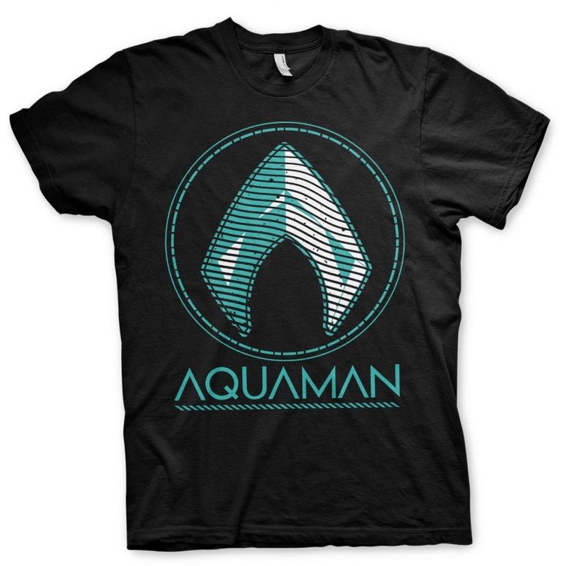 Aquaman - Distressed Shield T -shirt