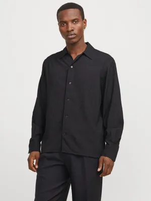 Tidlös Jacquard Skjorta - herr