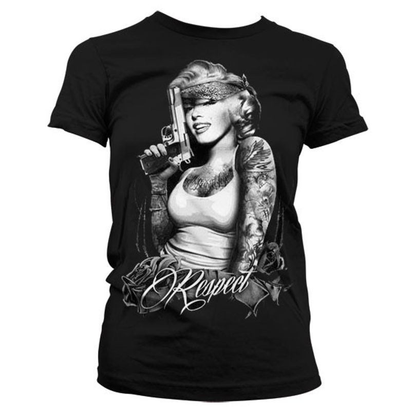 Marilyn Monroe Respect pige t-shirt