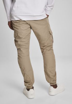 Ripstop Cargo Sweatpants Beige