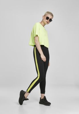 Short lime t-shirt oversize ladies