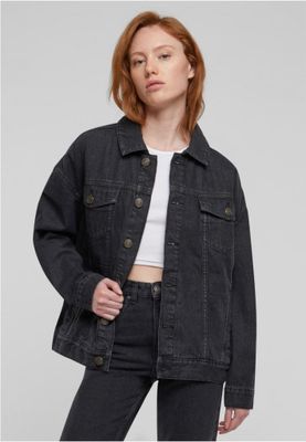 90s oversized denim jacket - women's