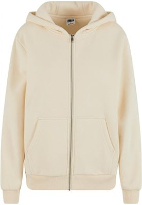 Ladies Fluffy Zip Hoody
